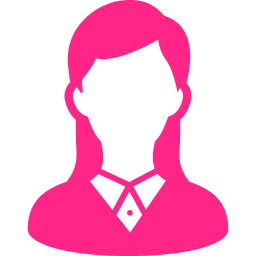 女性のシルエットアイコン