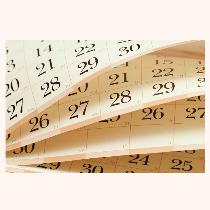 月日が経つイメージ画像