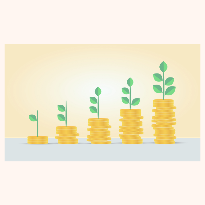 積み重ねが財産になるイメージ画像